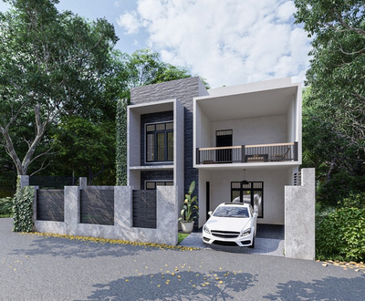 Architectural exterior design 1